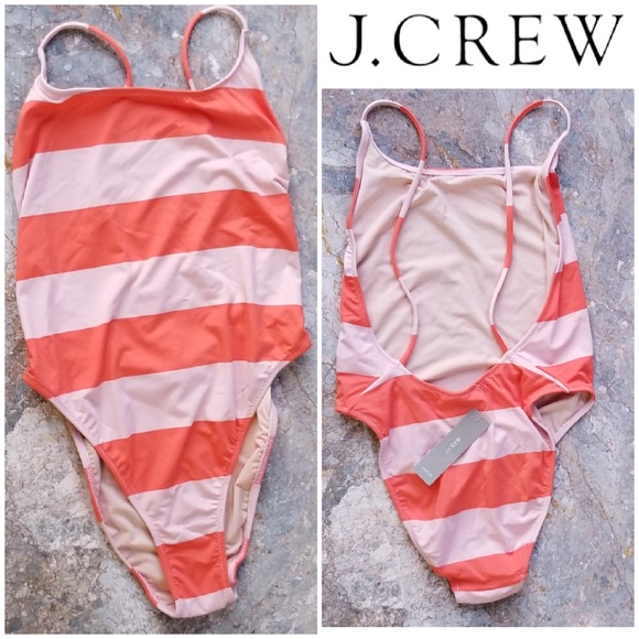 J. Crew Other - NWT J.Crew Playa Striped Newport One Piece XXS